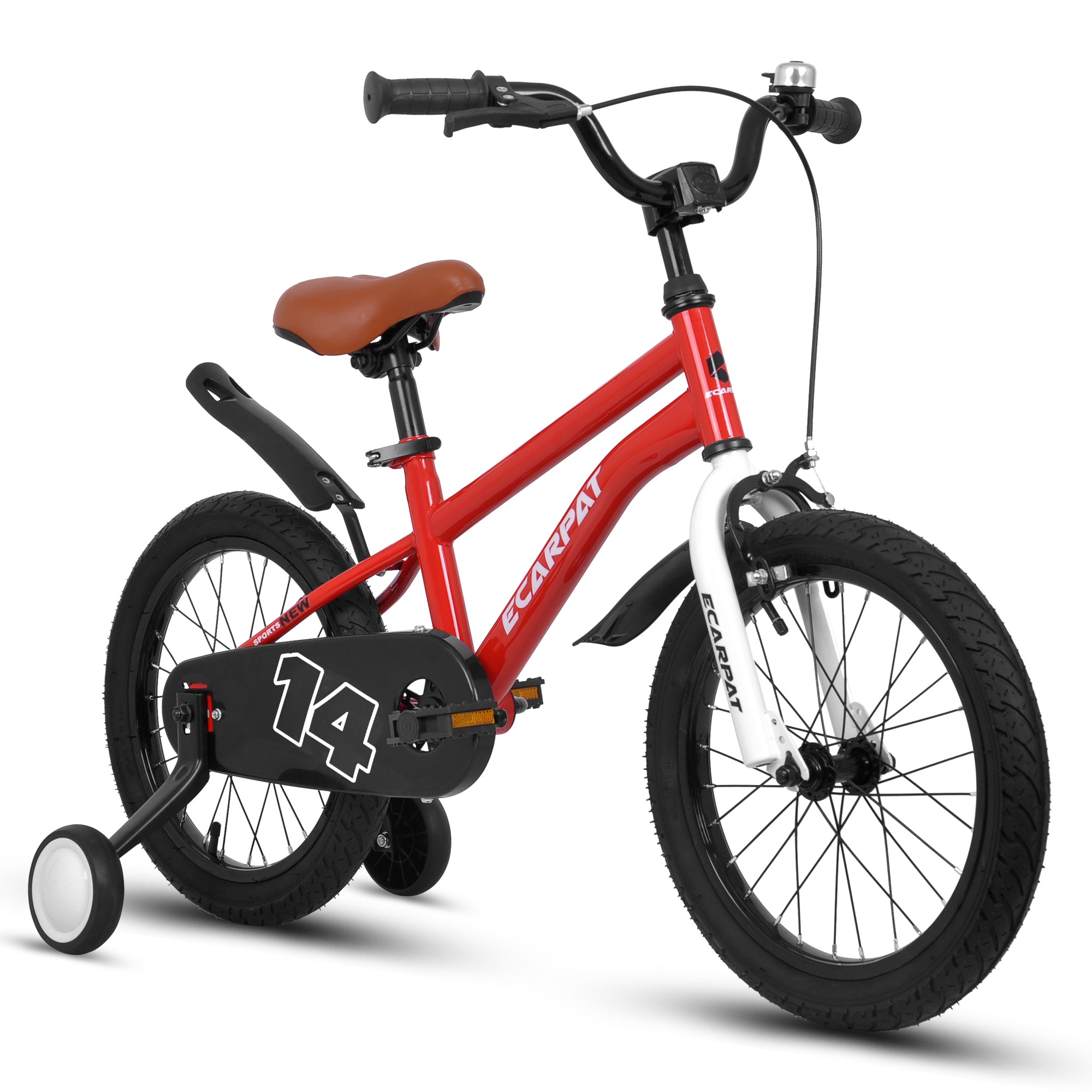 14 Inch Kids Bike For 3 or 6 Years Old children With Two Removable Tra Ryxal