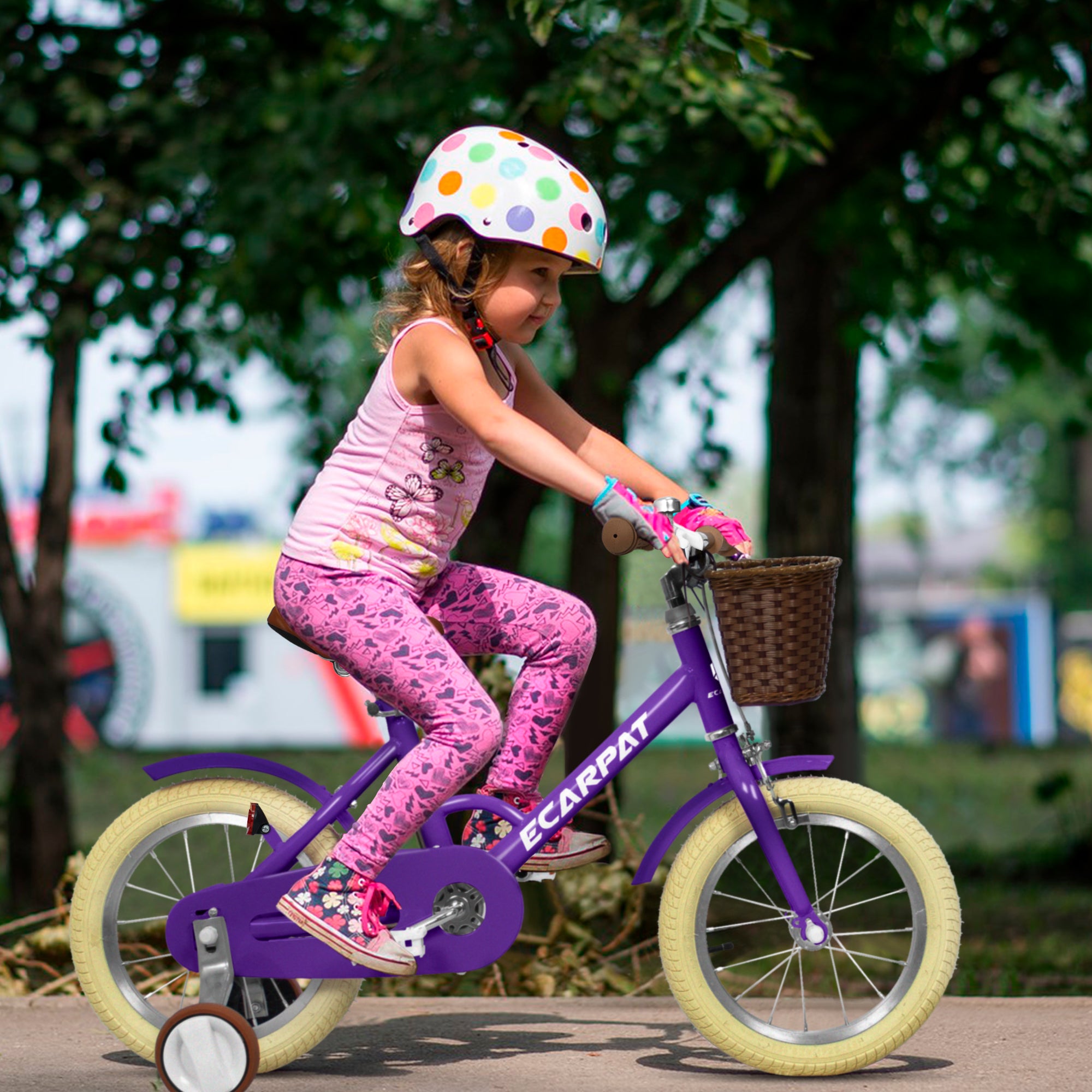 12 Inch Kids Bike For 2 or 3 Years Old children With Two Removable Tra Ryxal